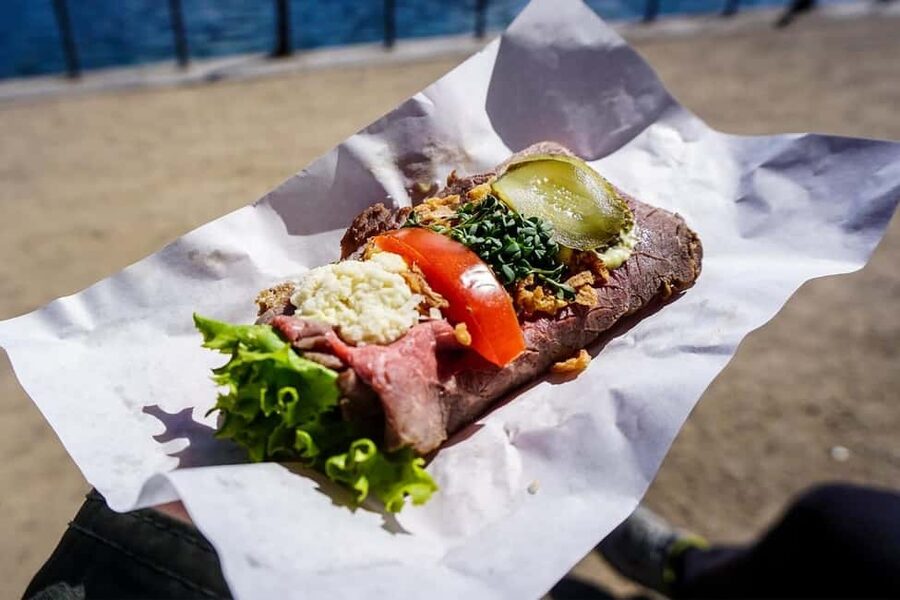 Best Copenhagen Food Tour with 5+ Tastings of Danish Foods - Hallernes Smørrebrød, classic and modern takes you can actually compare