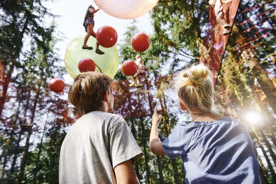 Billund: WOW PARK Entry Ticket - Water play zone: mini ships, water wall, and warmer-day fun