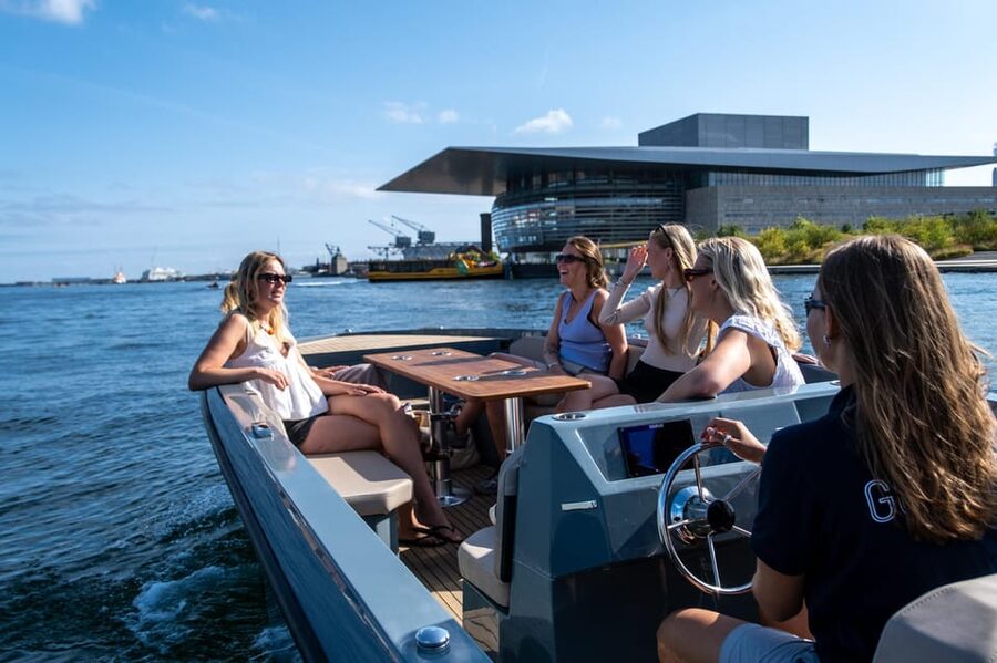 Copenhagen: 1,2,3,4,5-Hour Private Boat Tour with Captain - The main route choice: harbor relaxing, then swim, or head farther out