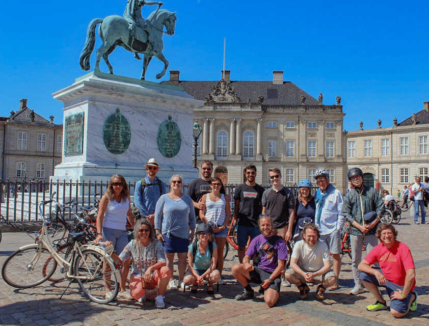 Copenhagen: 2-hour City Highlights Bike Tour - Amalienborg and the royal palace vibe, Denmark in ceremonial style