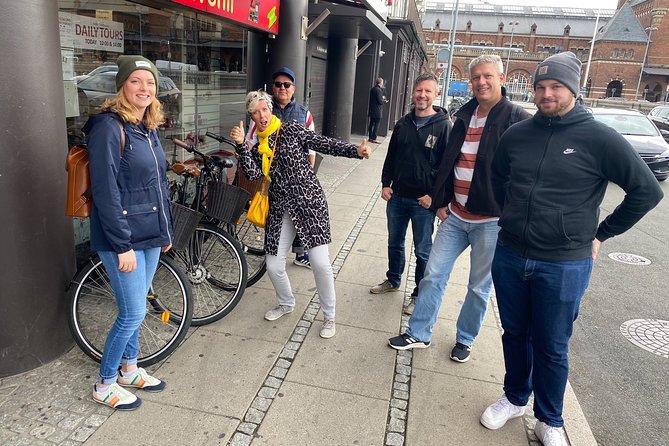 Copenhagen Bicycle Adventure - Meeting at Axel Torv 1, then riding into the center of it all