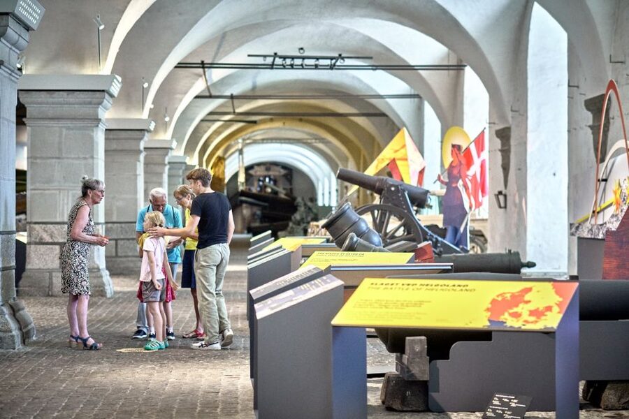 Copenhagen: Danish War Museum Entry Ticket - The hammock and the seven-seas stories, a smart break in tone