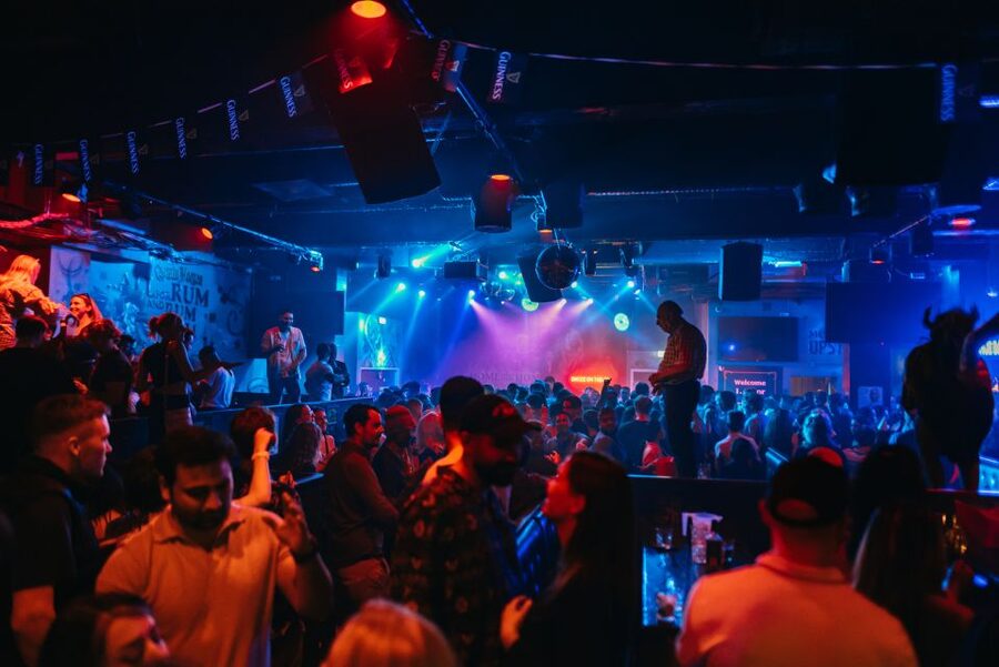 Copenhagen: Guided Party Pub Crawl with 4 Shots and 1 Drink - Barcelona Bar start: getting oriented and staying with the group