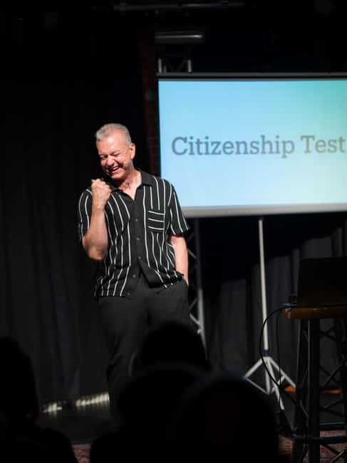 Copenhagen: How to Become Danish In One Hour | A Comedy Show - Entering Lygten Stationshus, Copenhagen’s Former Train Station Stage