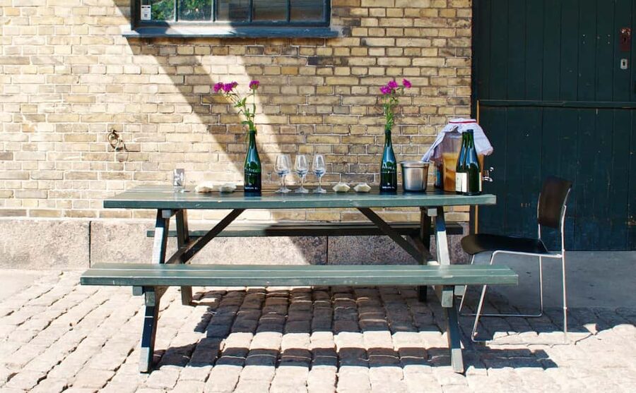 Copenhagen: Locally Brewed Kombucha Tasting Experience - Outside in Kødbyen, where Copenhagen’s food scene turns industrial