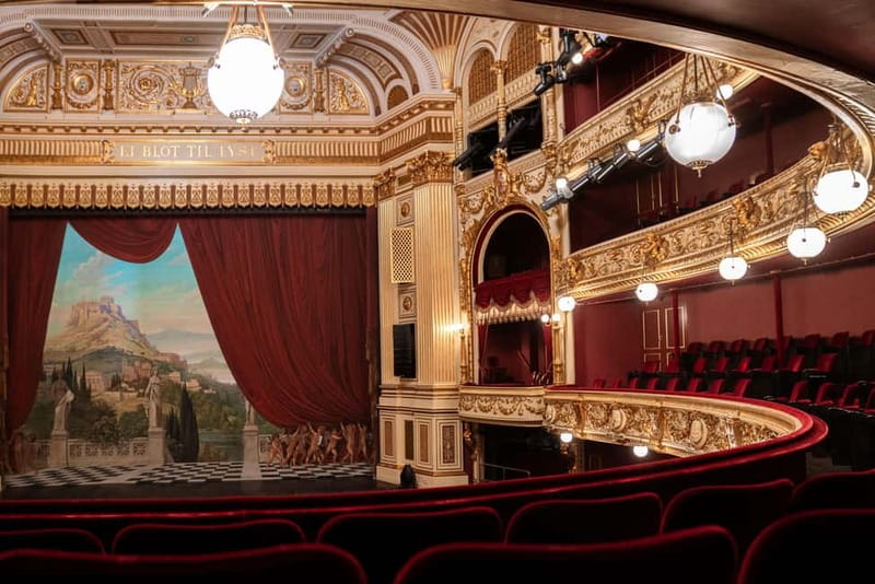 Copenhagen: The Royal Danish Theatre Guided Tour - The main foyer, chandeliers, and your first real sense of scale