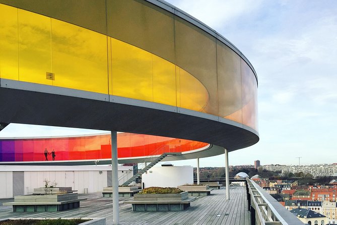 Culture capital tour - ARoS Art Museum and the rooftop Your Rainbow Panorama walk