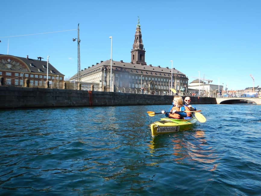 Kayak Tour in Copenhagen Harbor - June, July and August - Where you meet at Kajakhotellet, Kalvebod Bølge, and how to find it