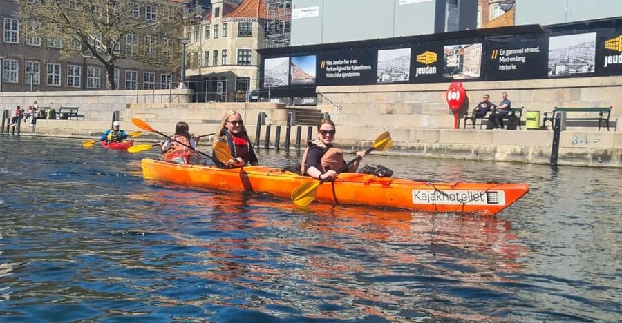 Kayak Tour in Copenhagen Harbor - June, July and August - Setup and safety: stable kayaks, life jackets, and the guide coaching you