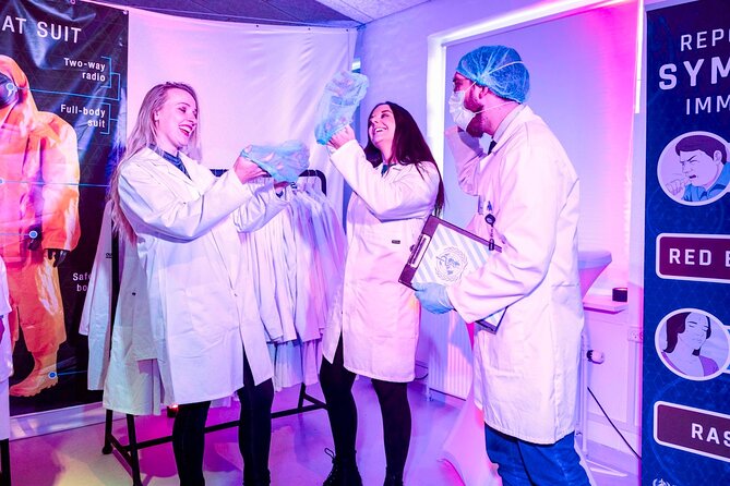 Outbreak Escape Room - The Puzzle Experience: Longer Than Average, Built for Collaboration