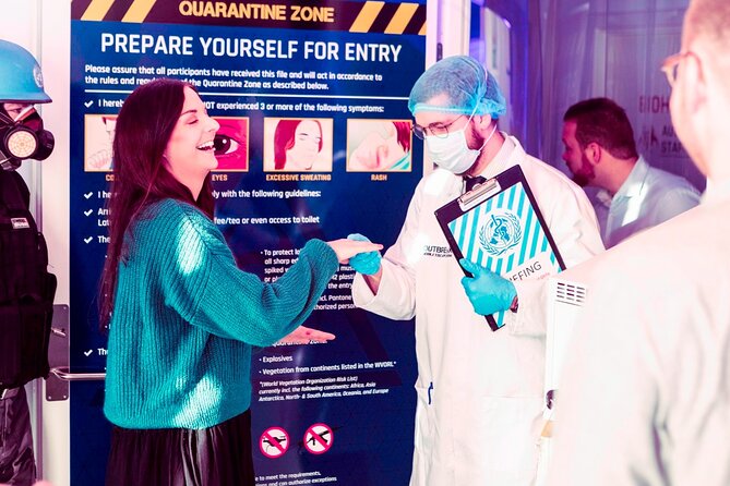 Outbreak Escape Room - Hosts and Moments That People Remember: Kassandra and Lasse