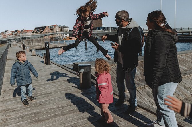 Self-guided Treasure Hunt Tour in Copenhagen - Build a Spaceship - Butterfly 3-way bridge and the Broens Gadekøkken finish near Nyhavn